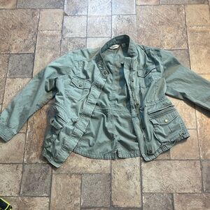 L.L. Bean Military Green Jacket